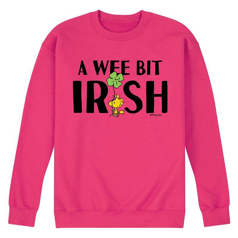 Men's Peanuts Wee Bit Irish Fleece Sweatshirt,  Product Image