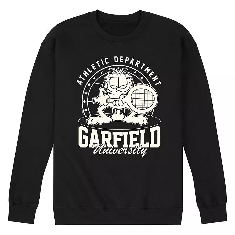 Men's Garfield Tennis Fleece Sweatshirt,  Product Image