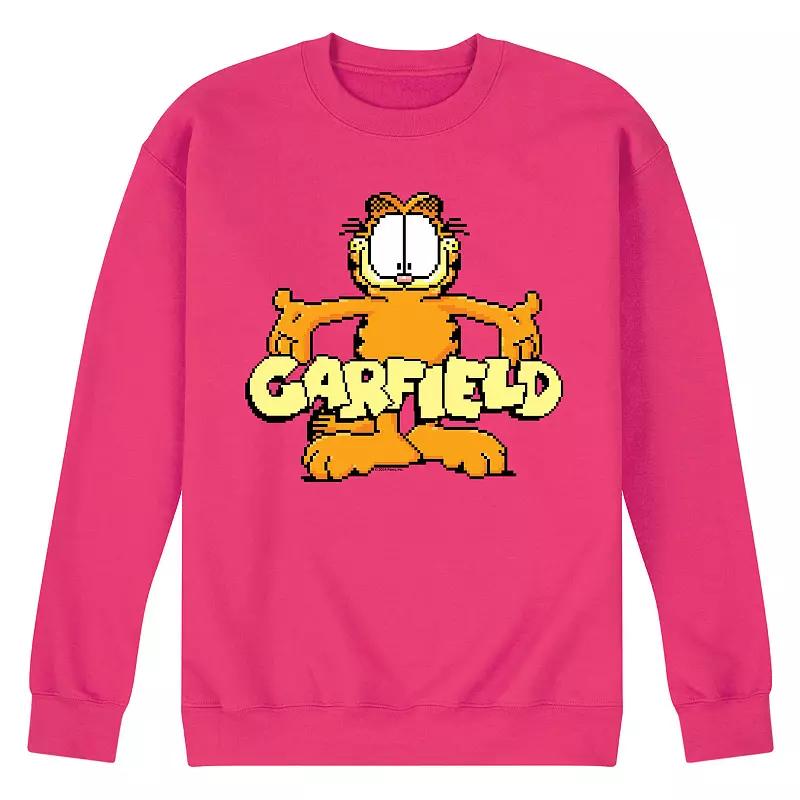 Men's Garfield Standing Logo Fleece Sweatshirt,  Product Image