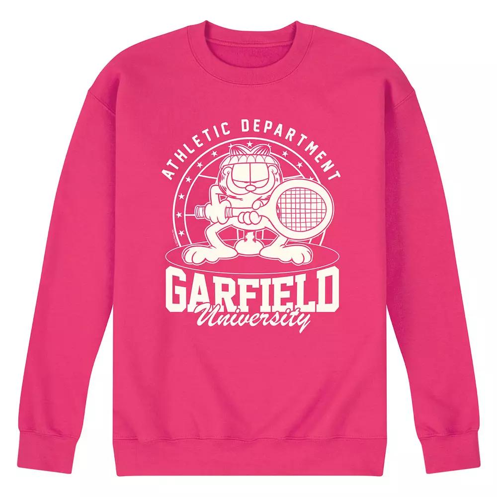 Men's Garfield Tennis Fleece Sweatshirt,  Product Image