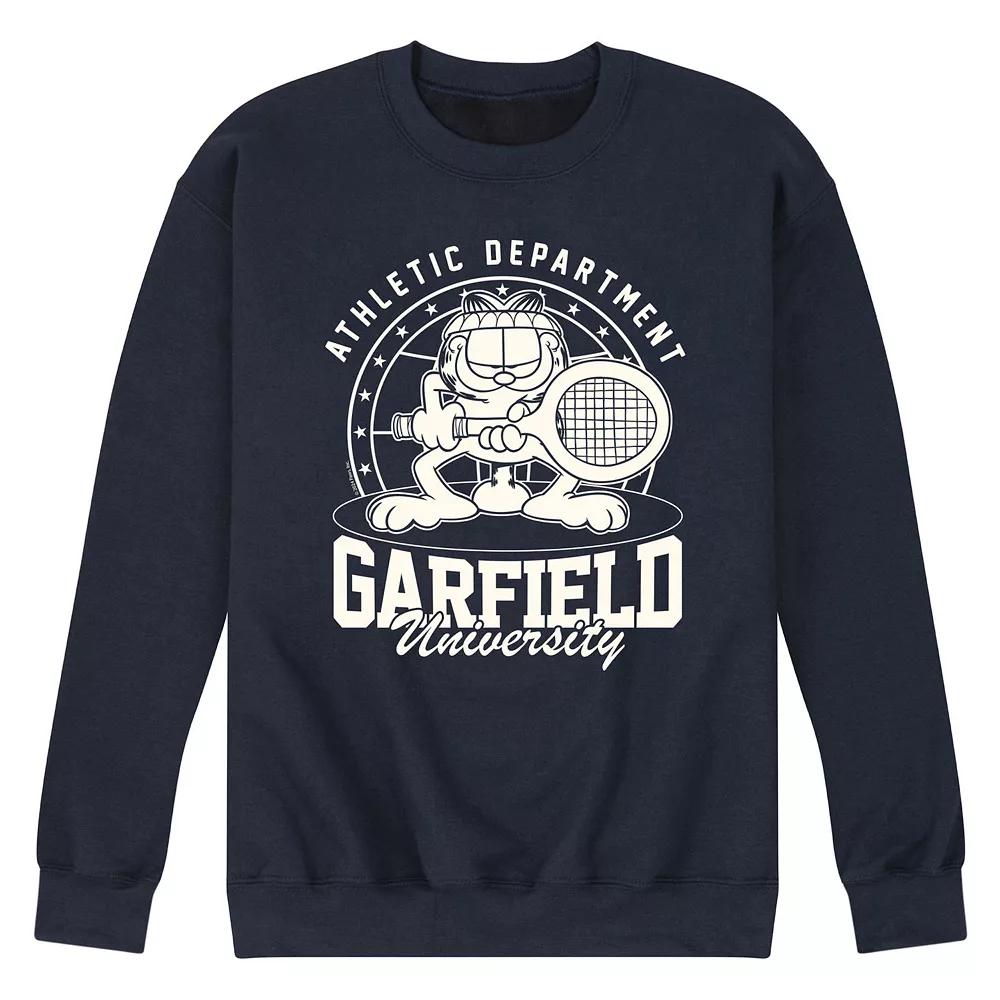 Men's Garfield Tennis Fleece Sweatshirt,  Product Image