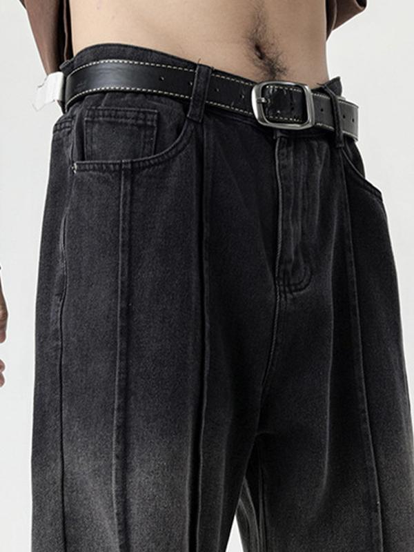 Men's Hip Pop Ombre Wide Leg Pants Product Image