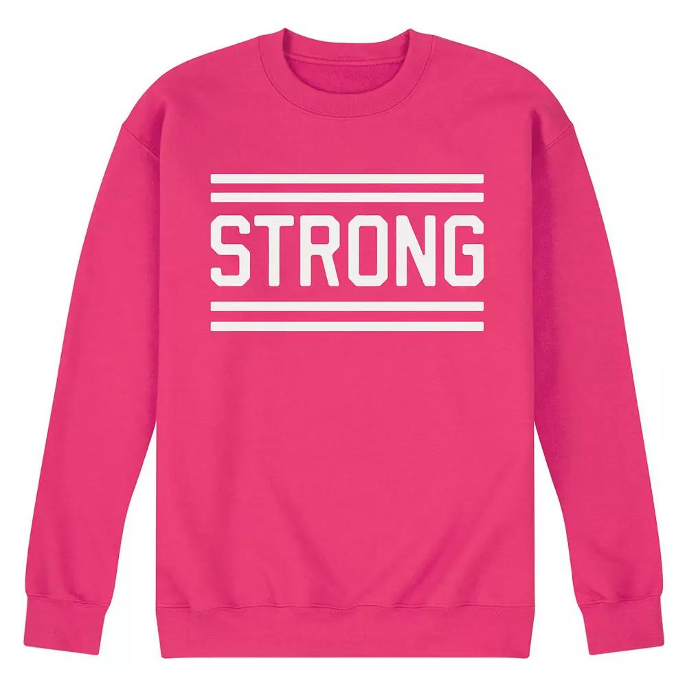 Men's Strong Fleece Sweatshirt,  Product Image