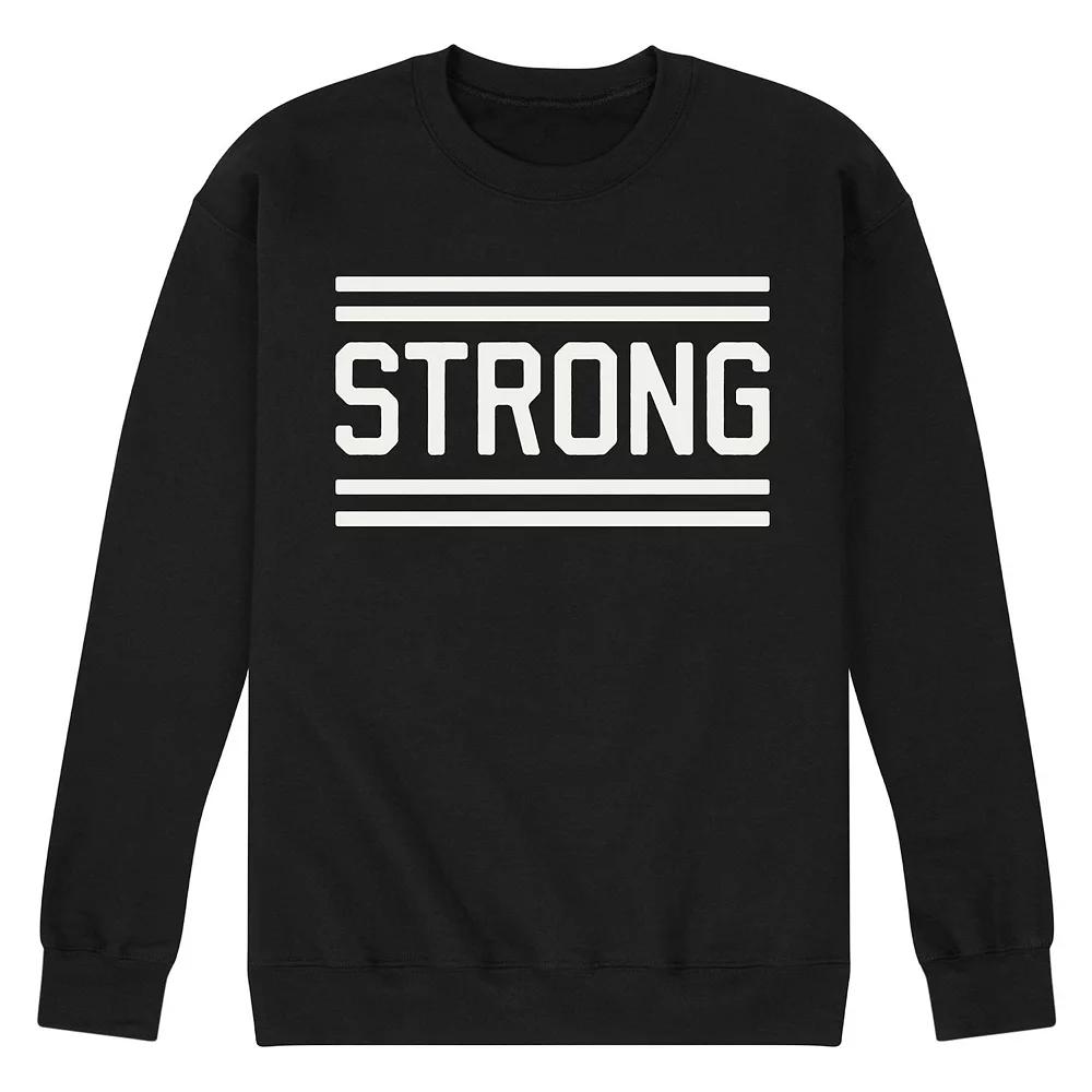 Men's Strong Fleece Sweatshirt,  Product Image