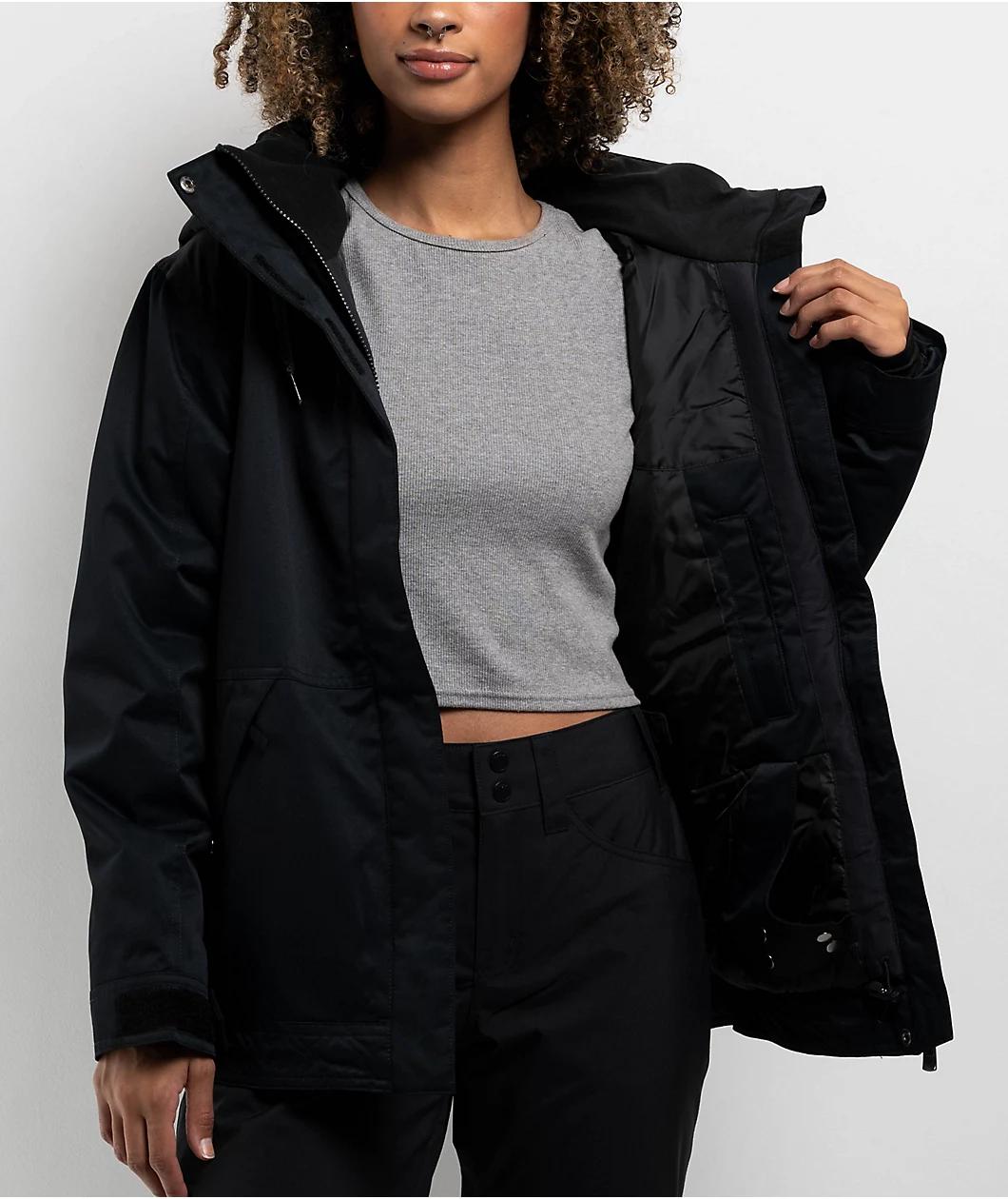 Roxy Billie Black 10K Snowboard Jacket 2025 Product Image