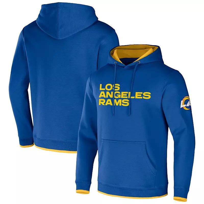 Men's NFL x Darius Rucker Collection by Fanatics Royal Los Angeles Rams Pullover Hoodie,  Product Image