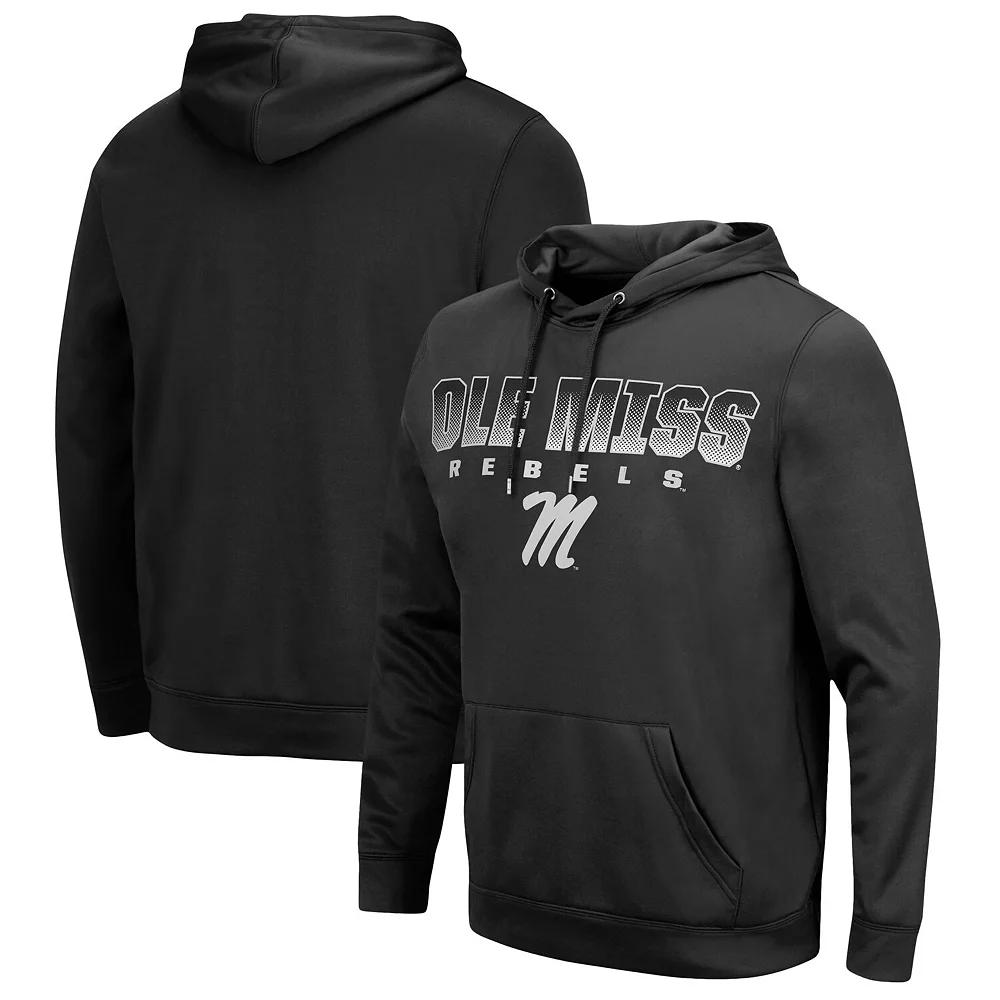 Men's Colosseum Black Oregon State Beavers Lantern Pullover Hoodie,  Product Image