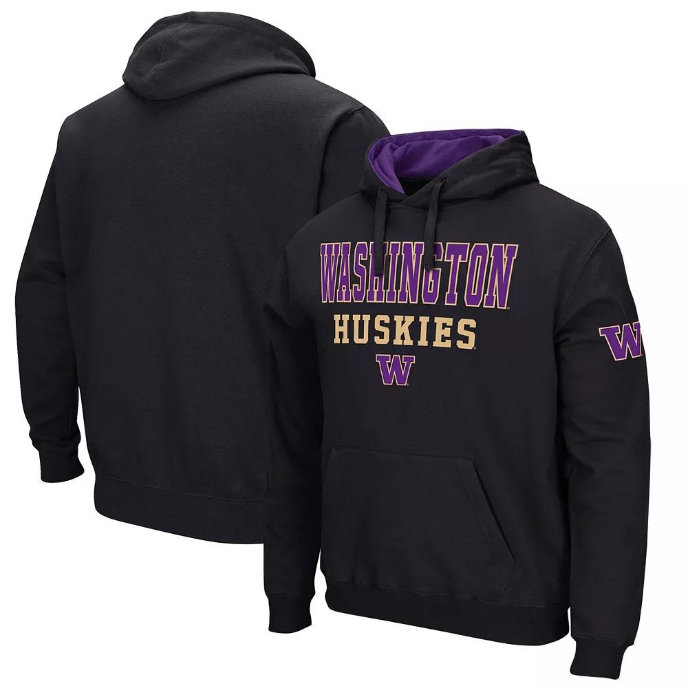 Mens Colosseum Washington Huskies Sunrise Pullover Hoodie Product Image