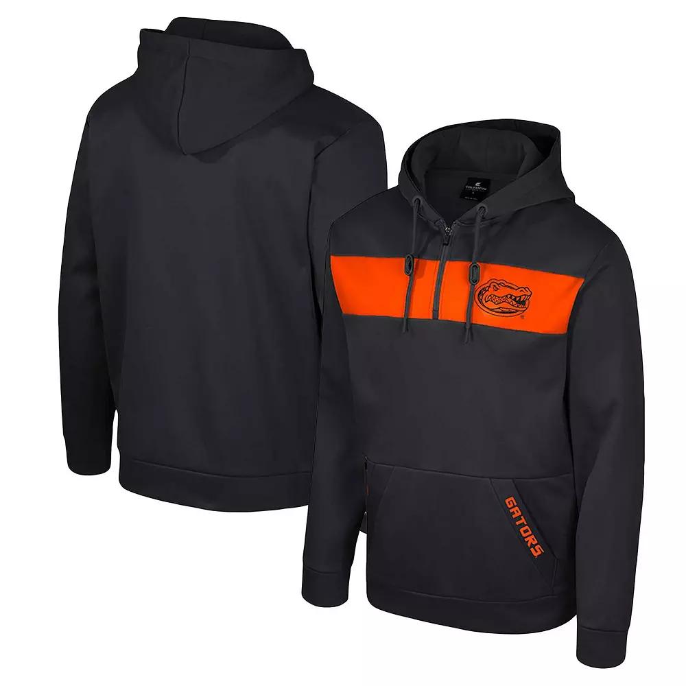 Mens Colosseum Florida Gators Quarter-Zip Hoodie Product Image