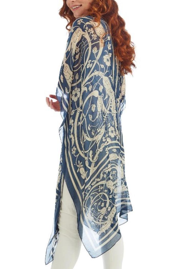 Viscose/Modal Long Kimono Product Image