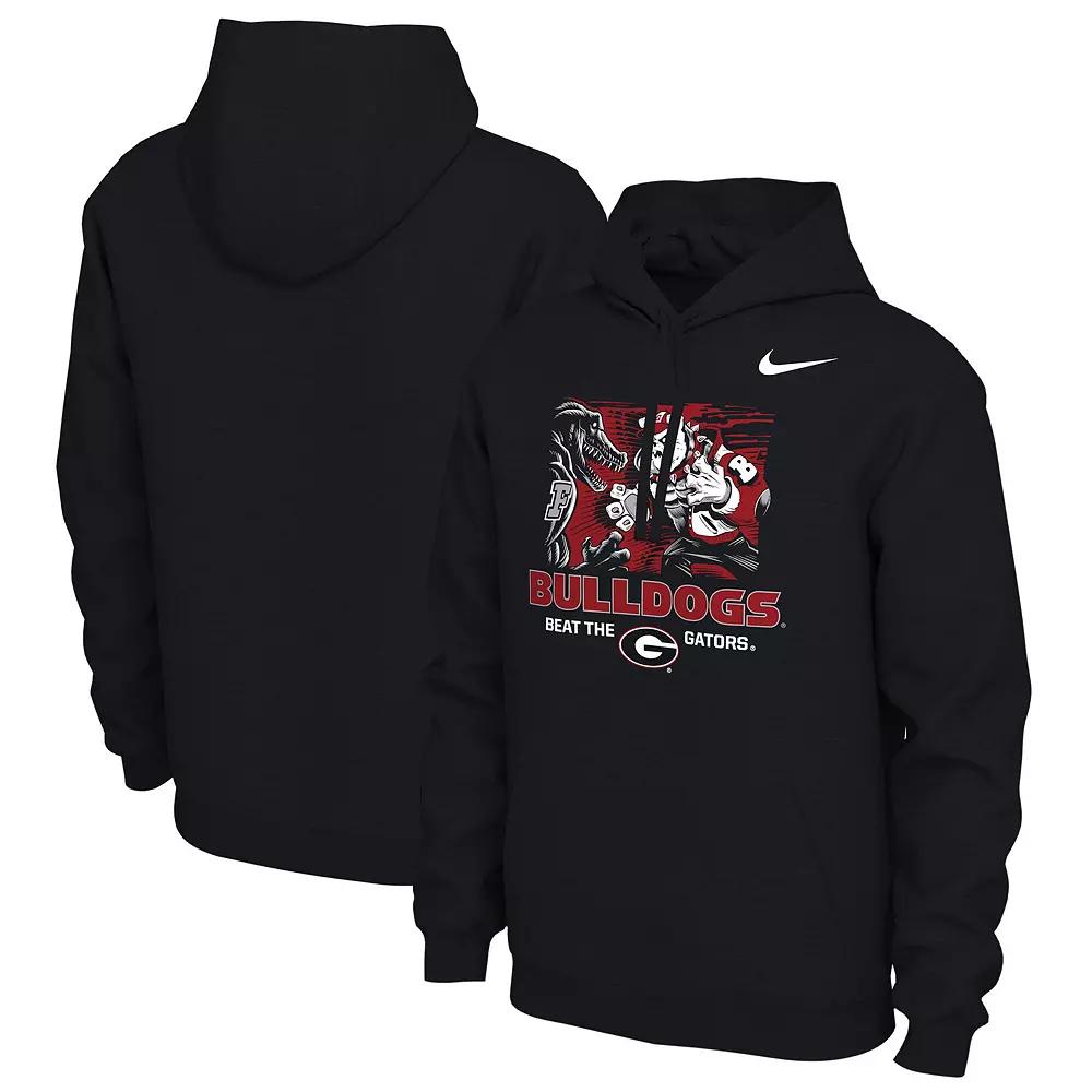 Men's Nike Black Georgia Bulldogs FL/GA Rivalry Pullover Hoodie,  Product Image