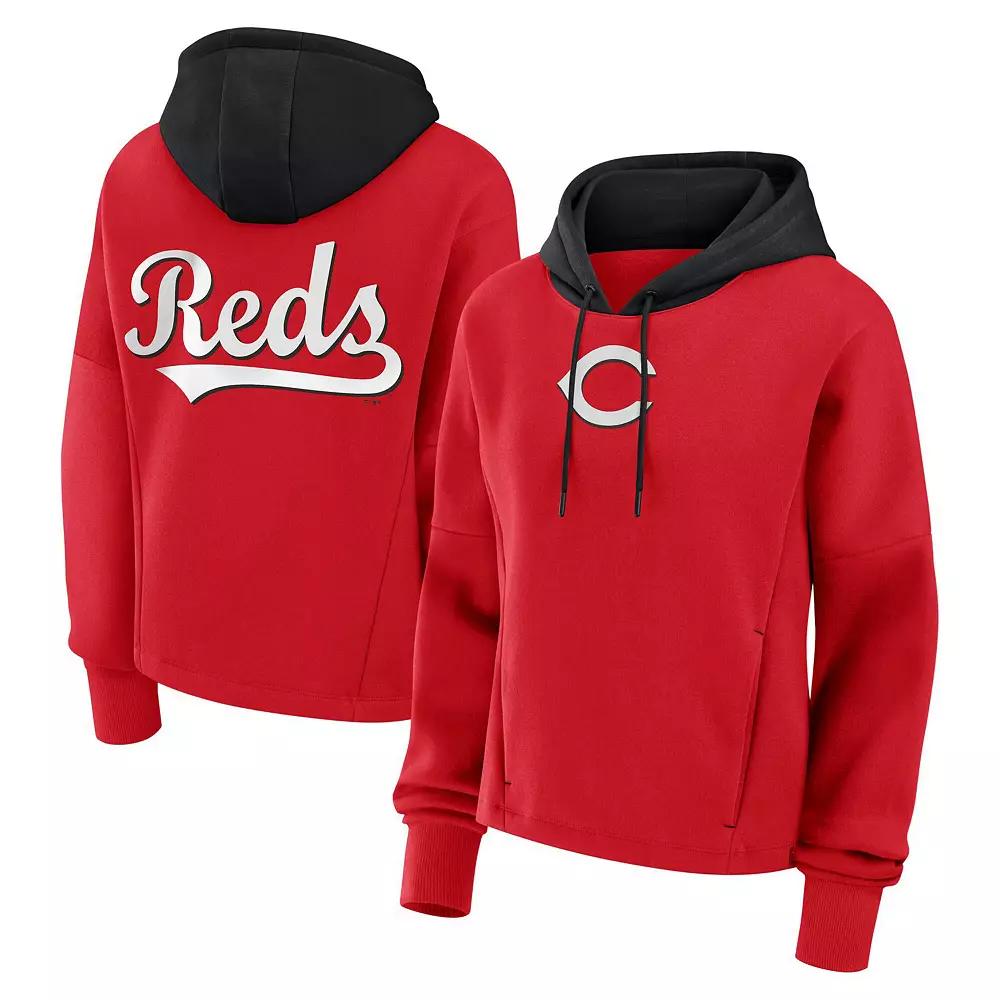 Women's Fanatics Red Cincinnati Reds Over Product Image