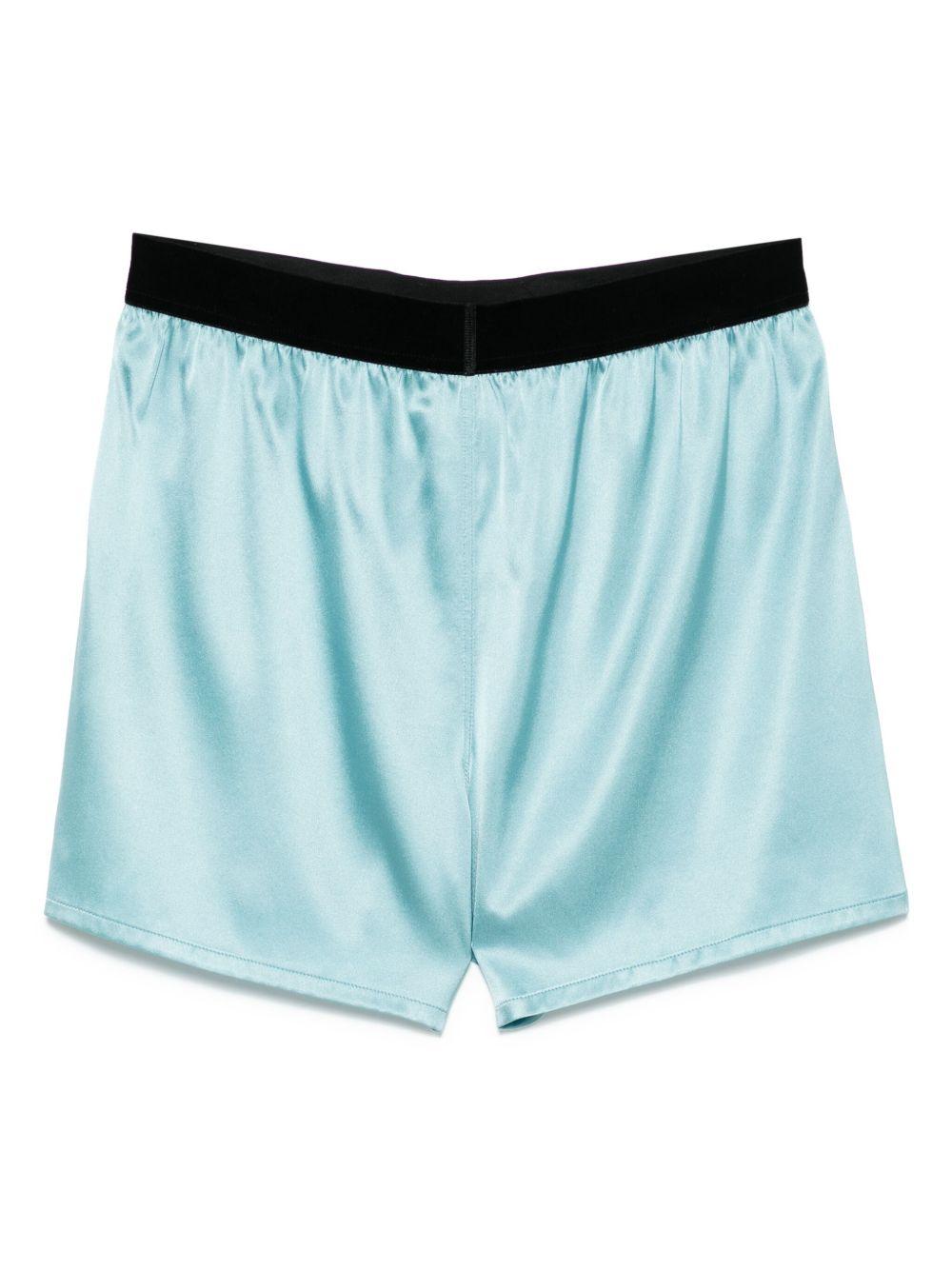 satin pajamas shorts  Product Image