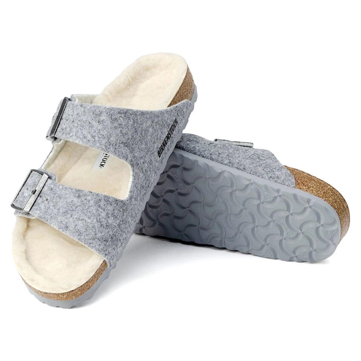 Birkenstock Arizona Happy Lamb Wool Felt Sandals Product Image