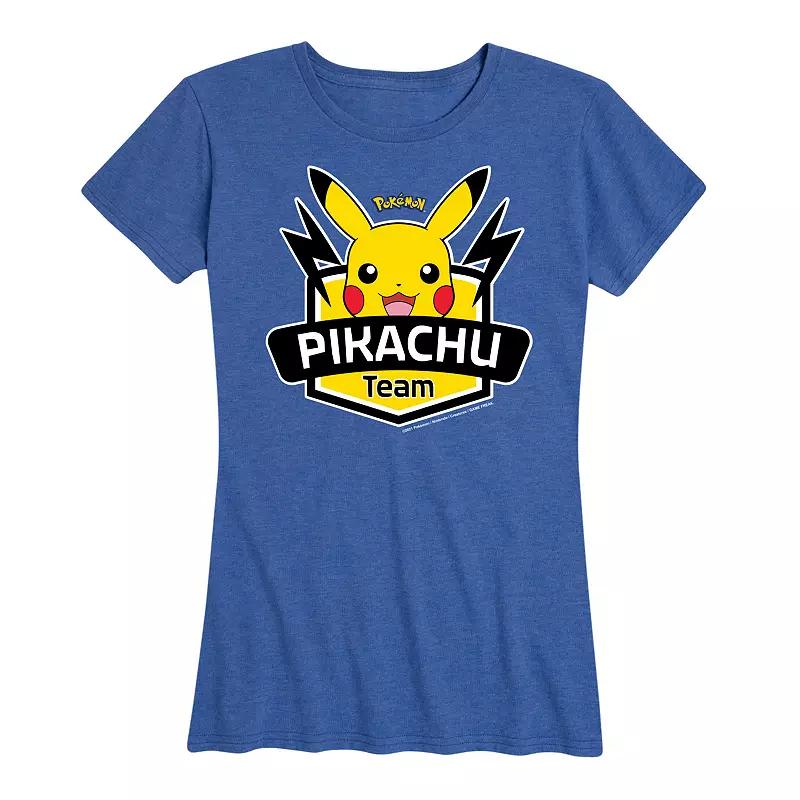Women's Pokemon Team Pikachu Graphic Tee,  Product Image
