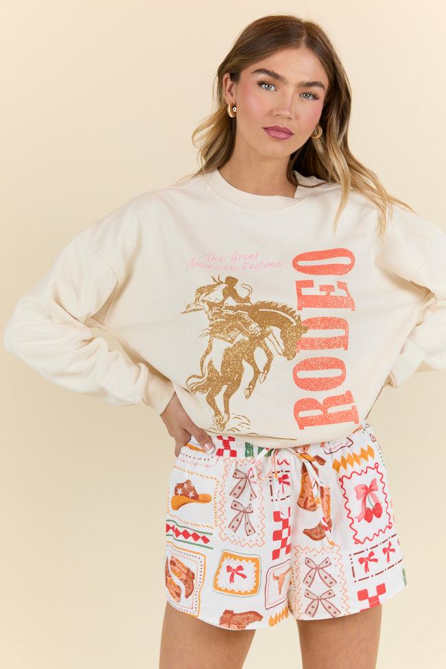 Rodeo Threads Western Print Shorts SALE Product Image