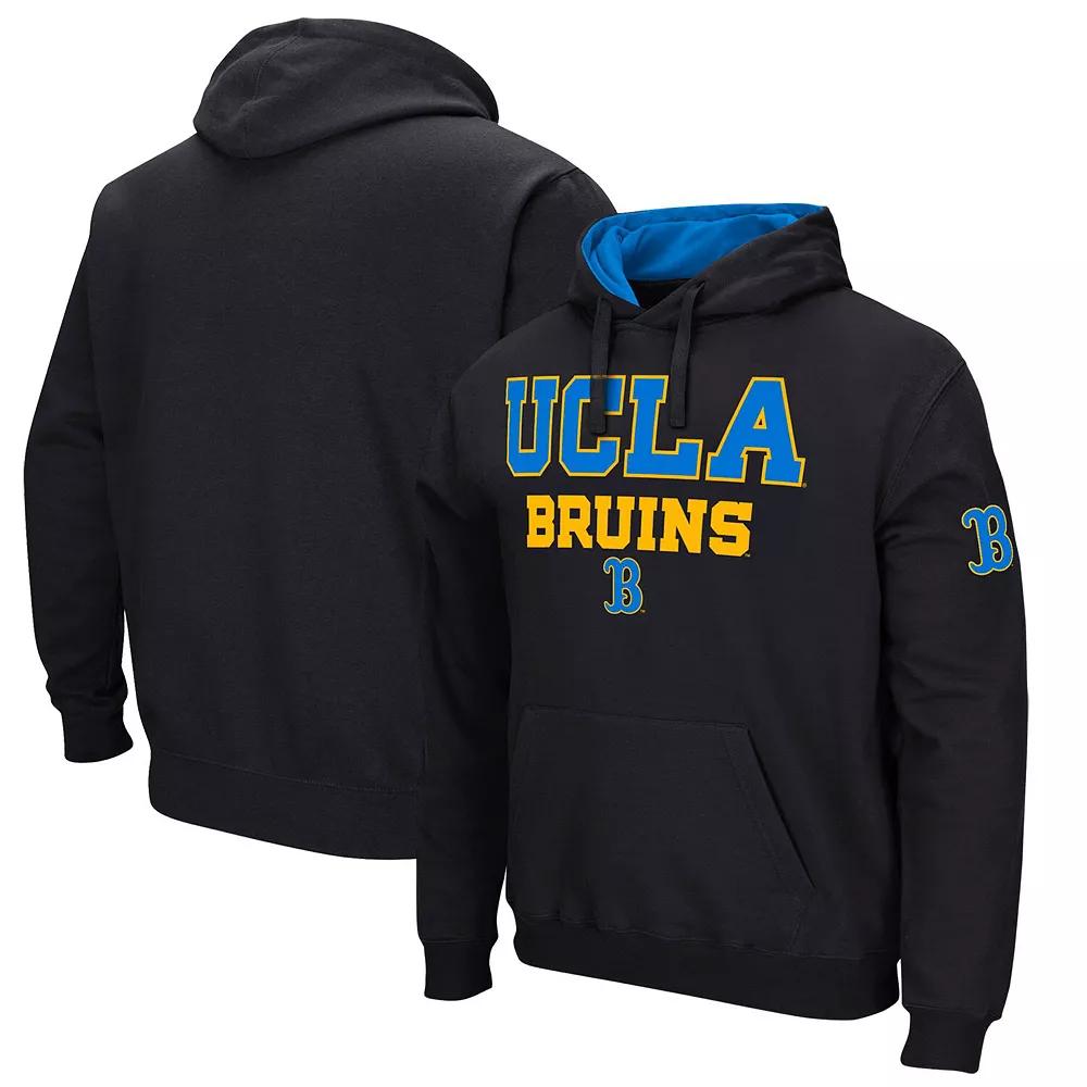 Men's Colosseum Black UCLA Bruins Sunrise Pullover Hoodie,  Product Image