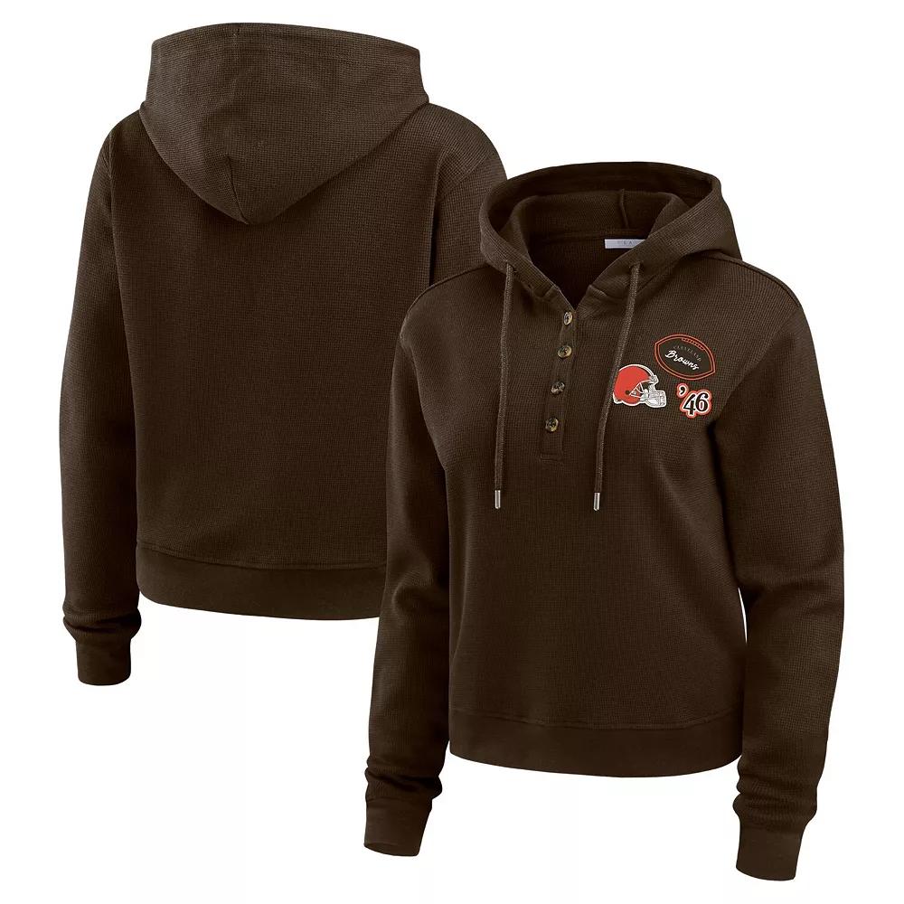 Women's WEAR by Erin Andrews Brown Cleveland Browns Plus  Product Image