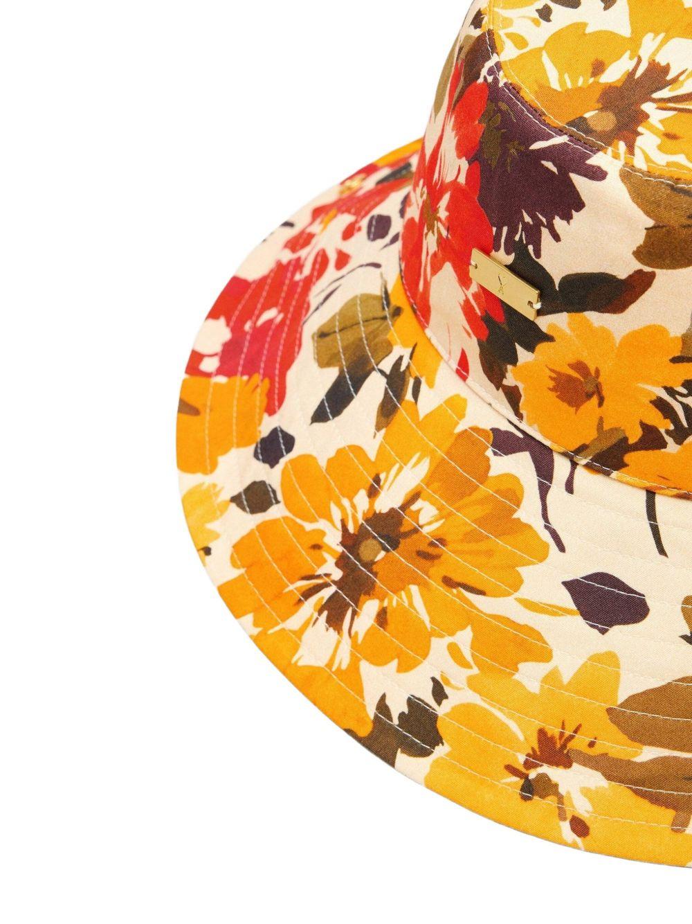 floral-print bucket hat Product Image