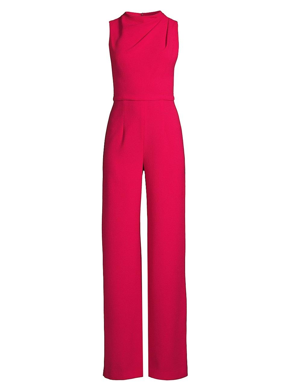 Womens Corinne Sleeveless Flared-Leg Jumpsuit Product Image