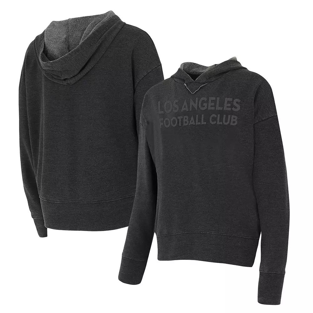 Women's Concepts Sport Charcoal LAFC Volley Hoodie Long Sleeve T-Shirt,  Product Image