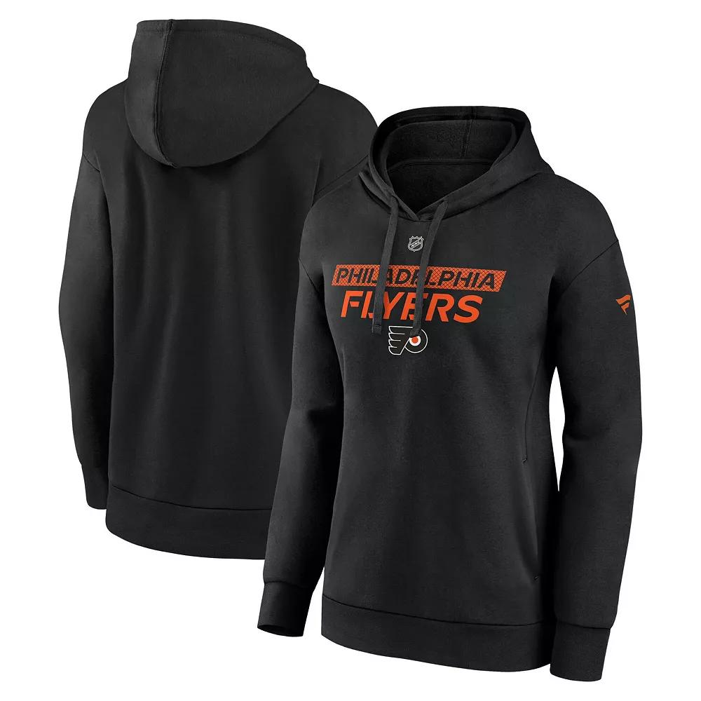 Women's Fanatics Blue Edmonton Oilers Authentic Pro Core Primary Fleece Pullover Hoodie,  Product Image