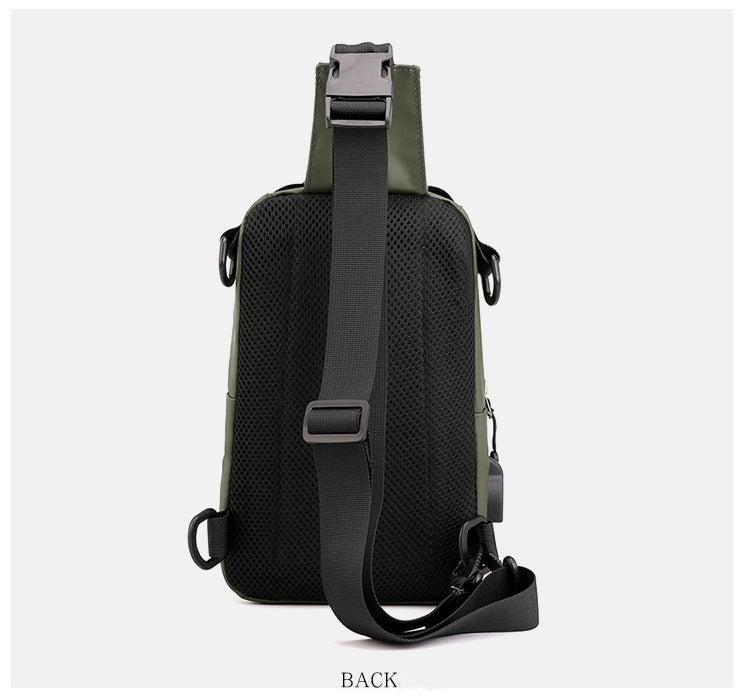 Lior Sling Backpack Chest Bag with USB Socket Small Travel Hiking Daypack Product Image