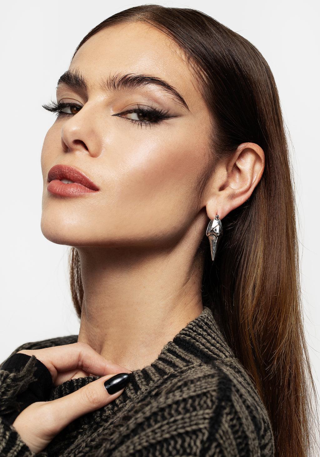 Sharktooth Earrings Product Image