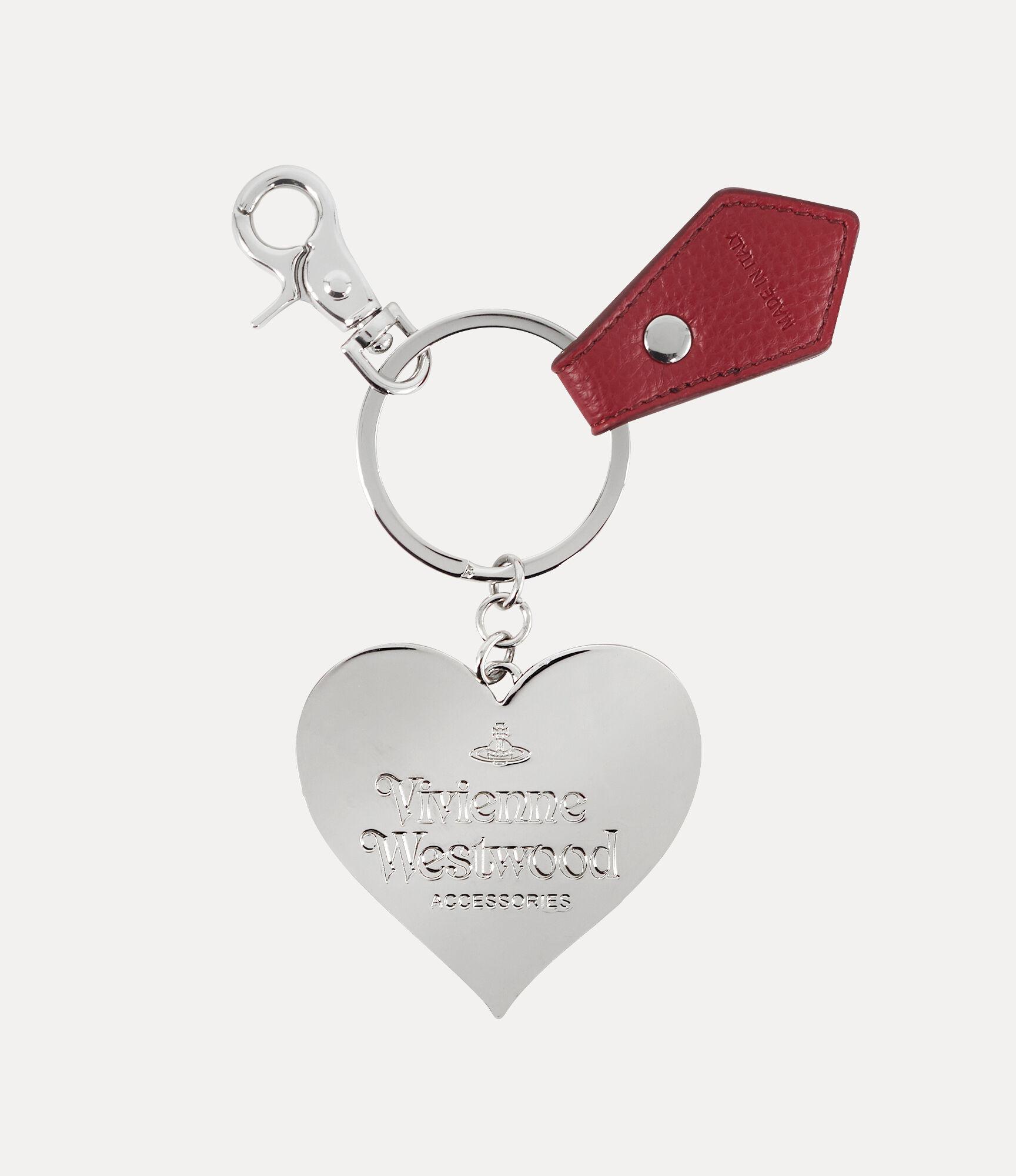 Mirror Heart Orb Keyring Product Image