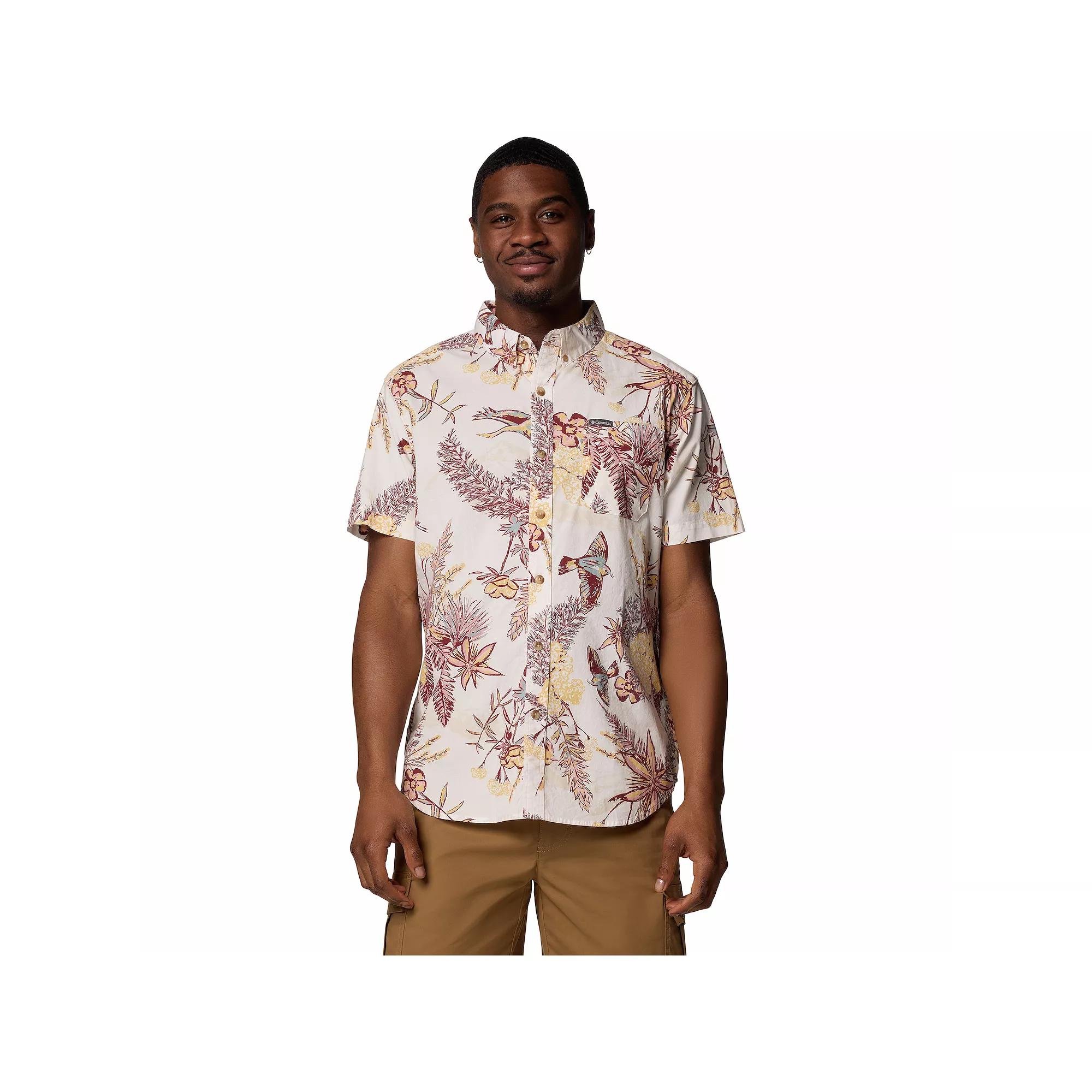 Men's Columbia Rapid Rivers™ Printed Button-Down Shirt,  Product Image