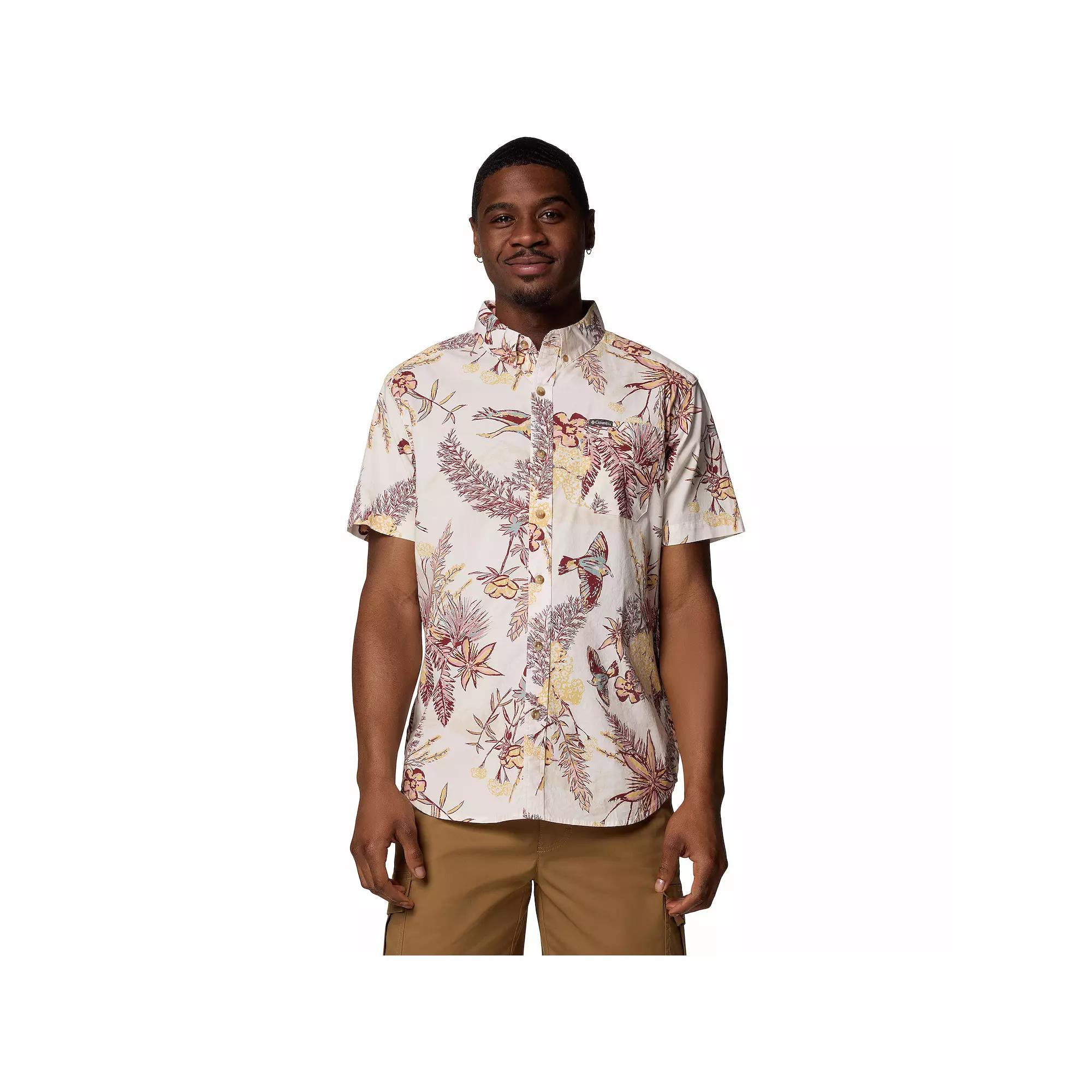 Men's Columbia Rapid Rivers™ Printed Button-Down Shirt,  Product Image