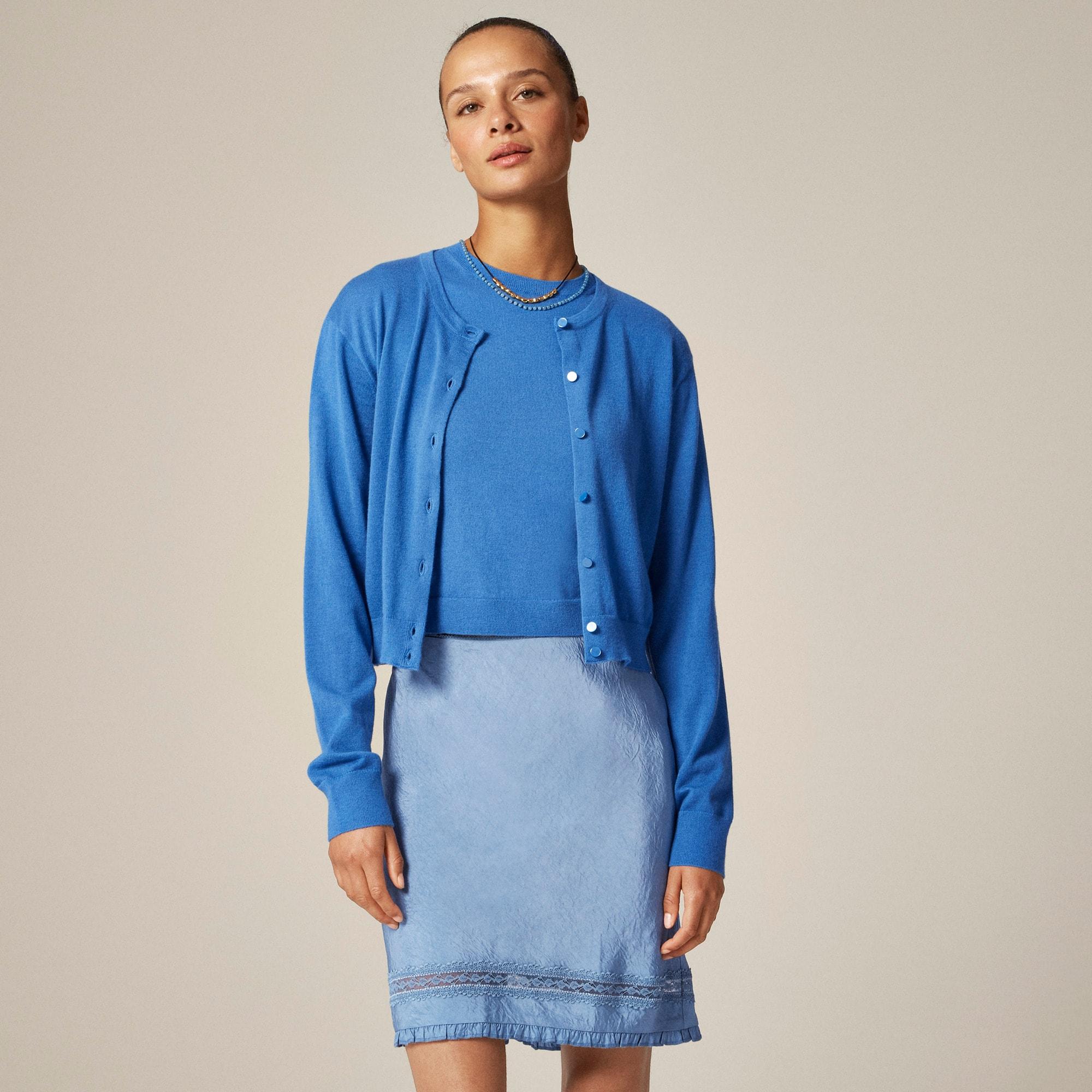 Featherweight cashmere cardigan Product Image