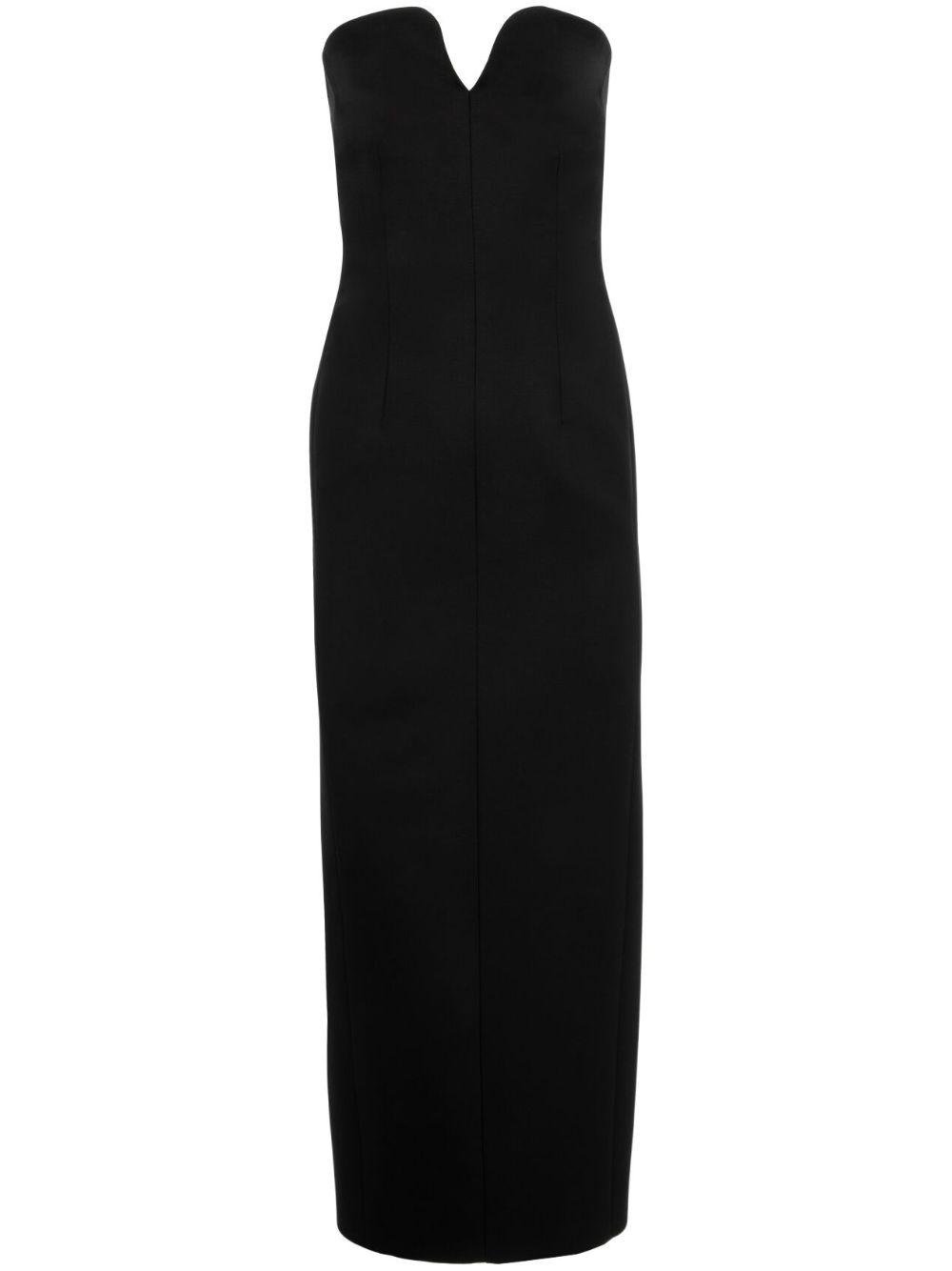 KHAITE Yao Dress In Black Product Image
