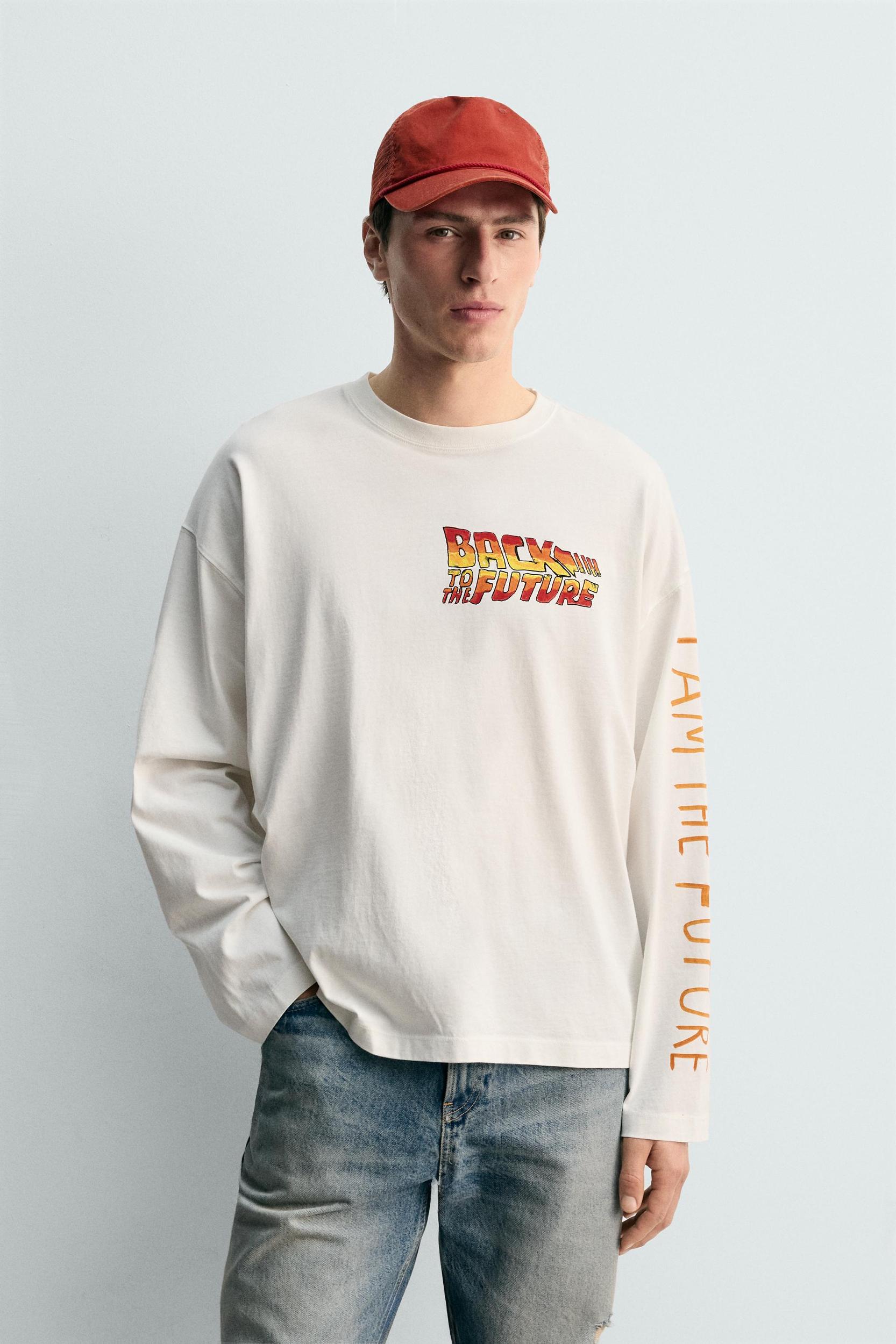 BACK TO THE FUTURE© UCS LLC AND AMBLIN X DYLAN´S T-SHIRT CLUB X ZARA ILLUSTRATION T-SHIRT Product Image