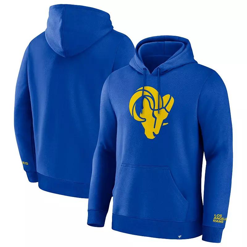 Men's Fanatics Royal Los Angeles Rams Legacy Fleece Pullover Hoodie,  Product Image