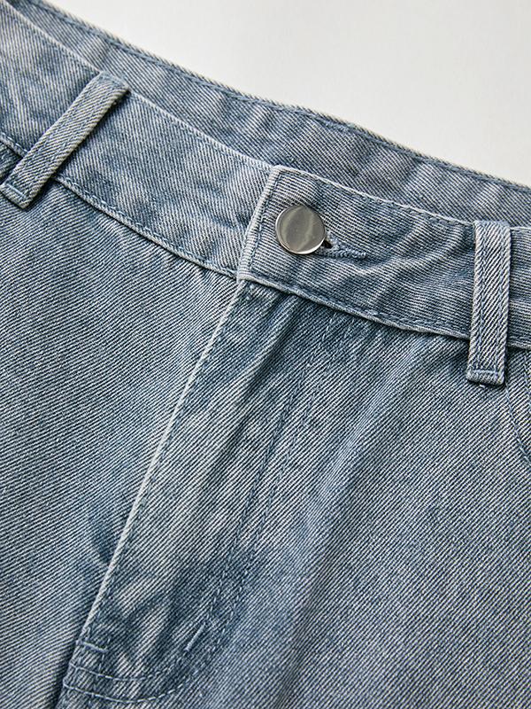 Vintage Denim Star Patch Boyfriend Jeans Product Image