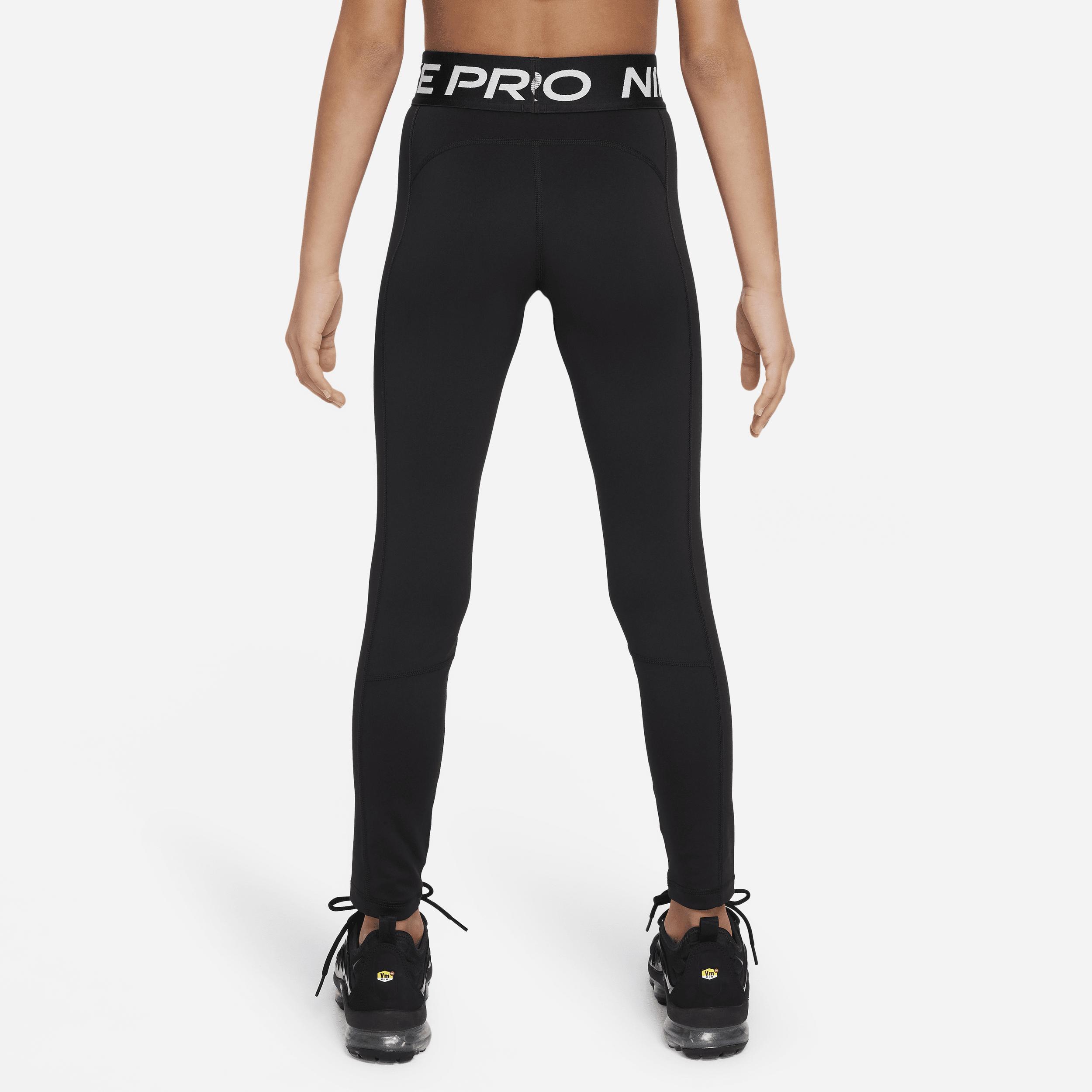 Womens Nike Pro Leak Protection: Period Girls Dri-FIT Leggings | FJ6863-010 Product Image