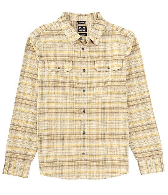 prAna Edgewater Long-Sleeve Organic Materials Woven Shirt Product Image