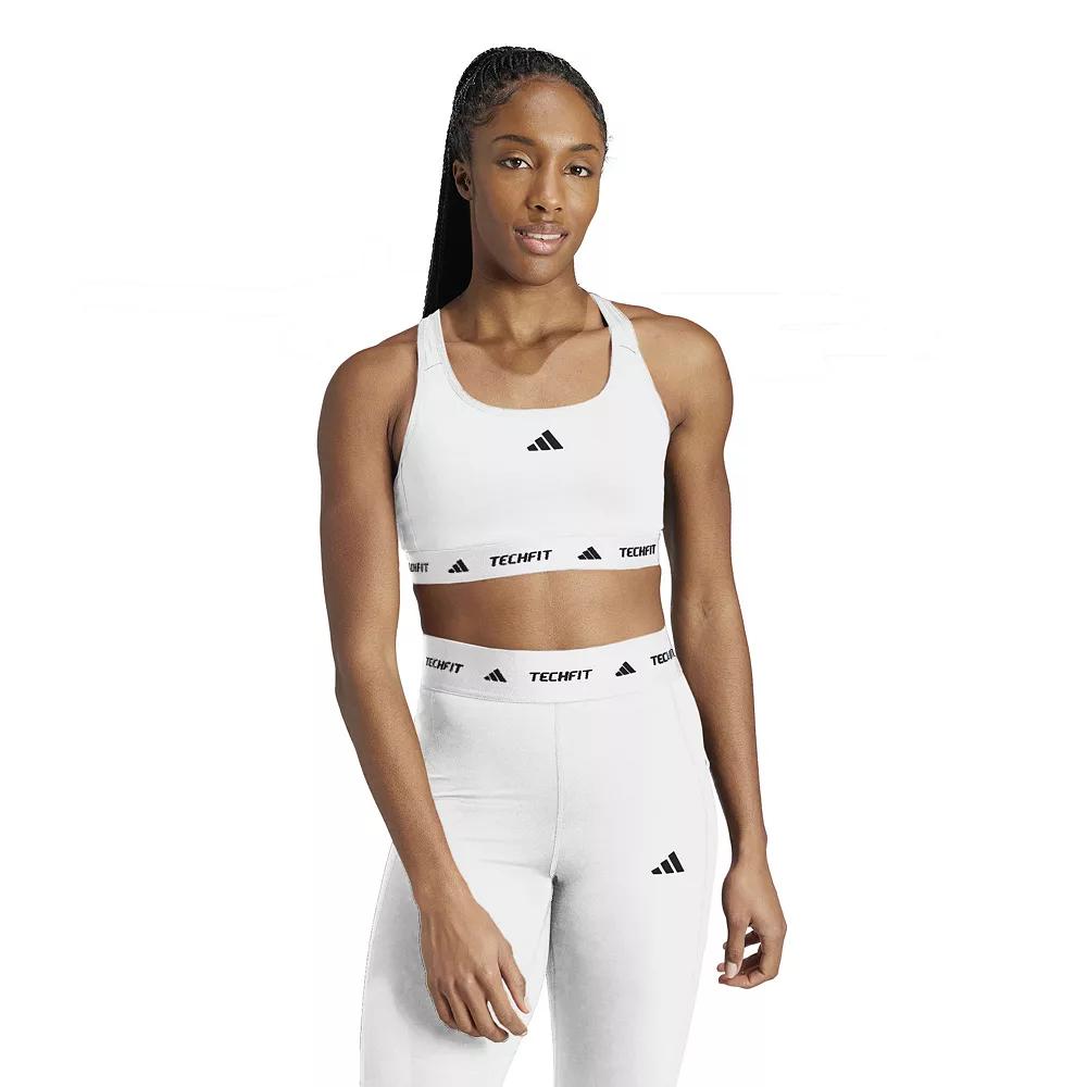 adidas Techfit Training Sports Bra, Womens Product Image