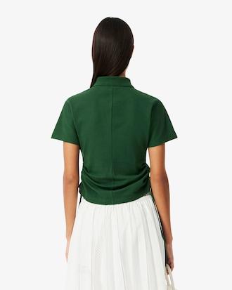 Women's Slim Fit Adjustable Piqué Polo Product Image