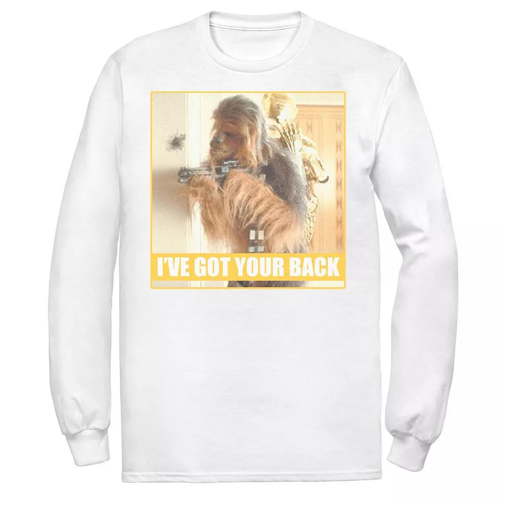 Men's Star Wars Chewie & C-3PO I've Got Your Back Poster Tee,  Product Image