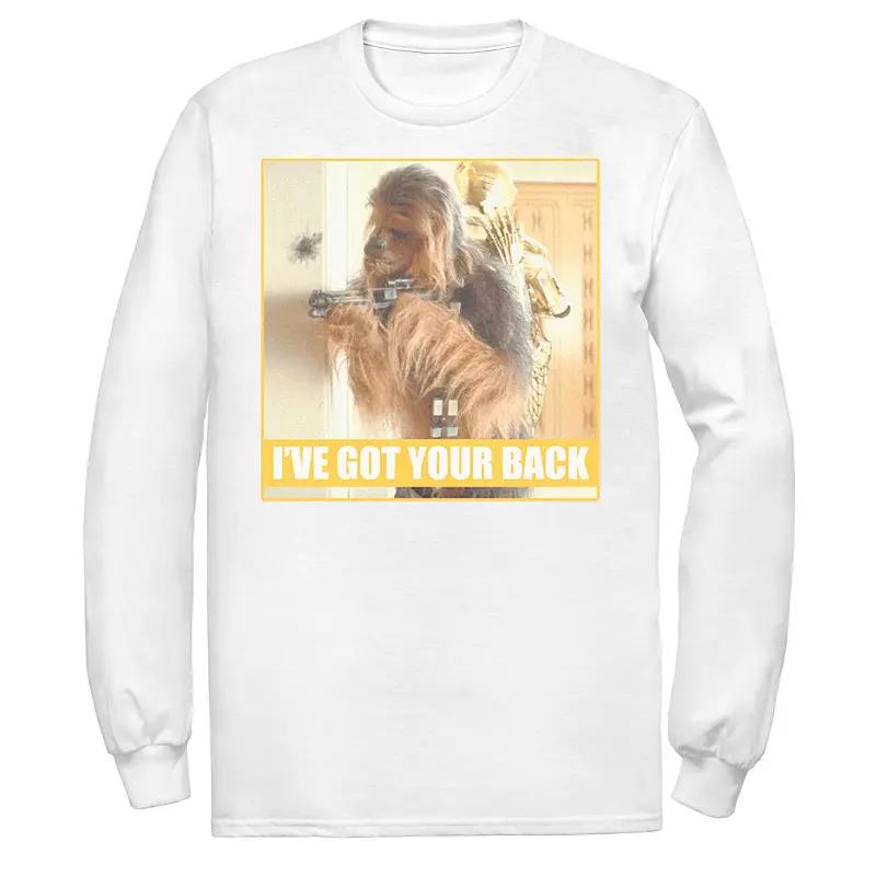 Men's Star Wars Chewie & C-3PO I've Got Your Back Poster Tee,  Product Image
