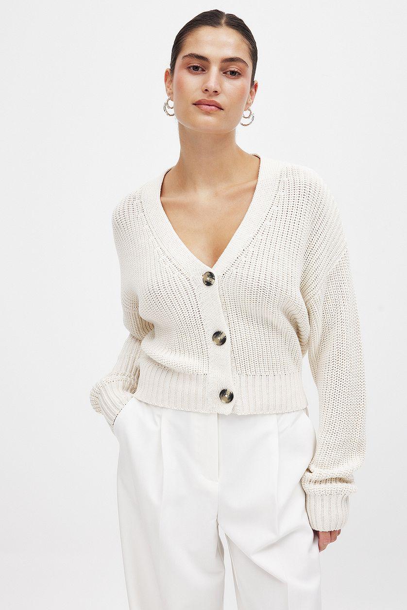 Short Knitted Cardigan Product Image