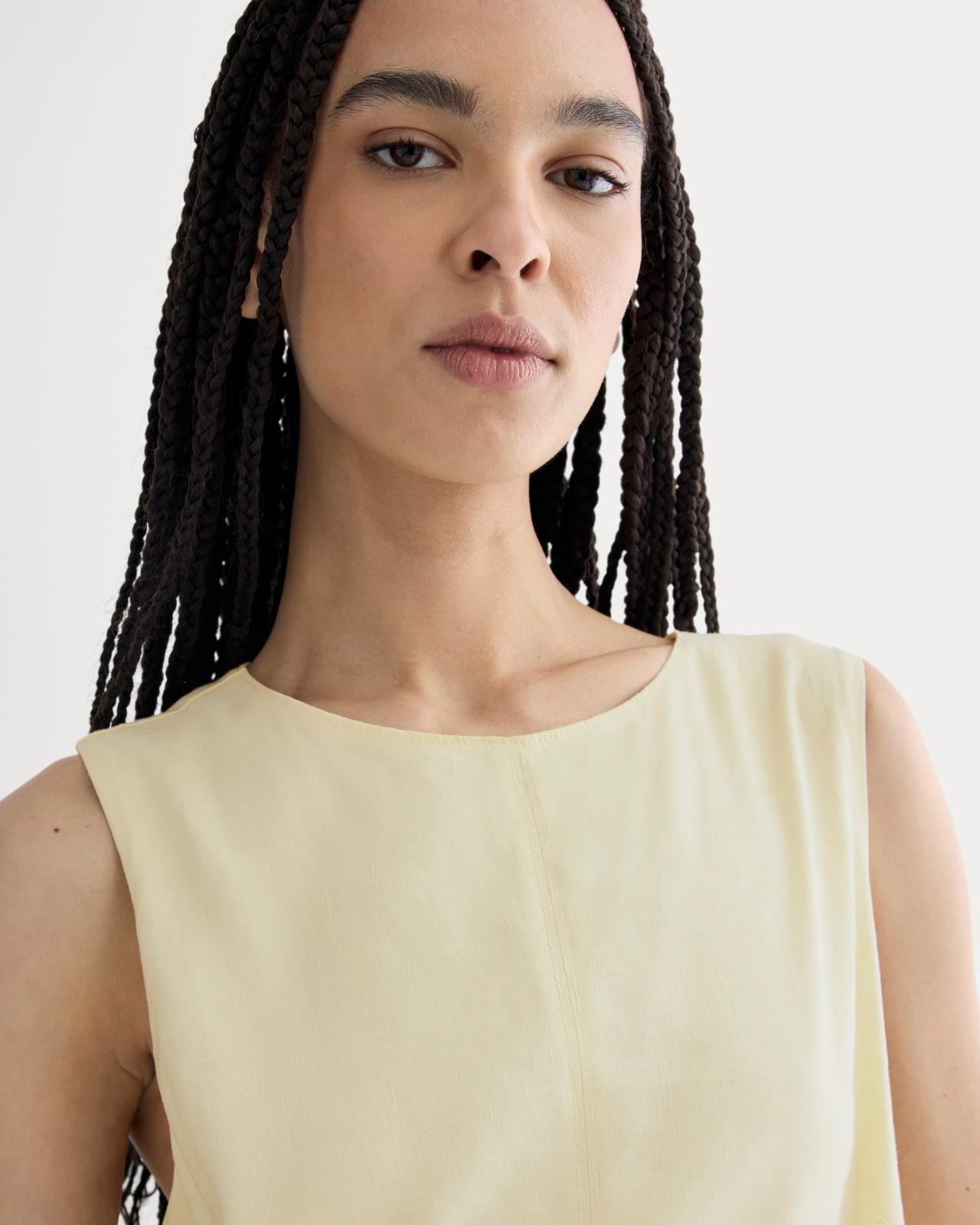 Womens Shift Dress in Stretch Linen by Everlane Product Image
