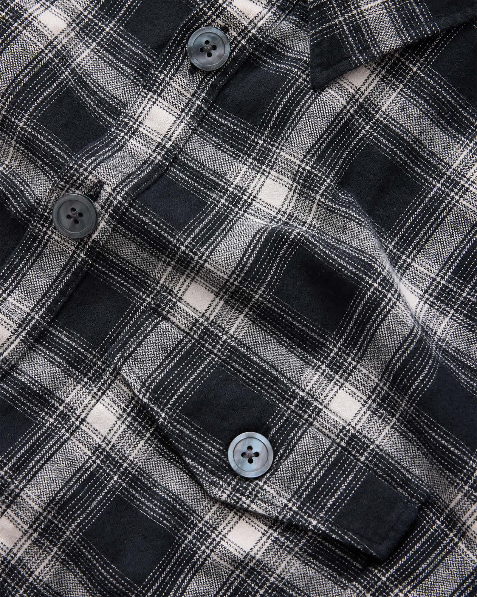 Hamura Checked Relaxed Fit Shirt Product Image