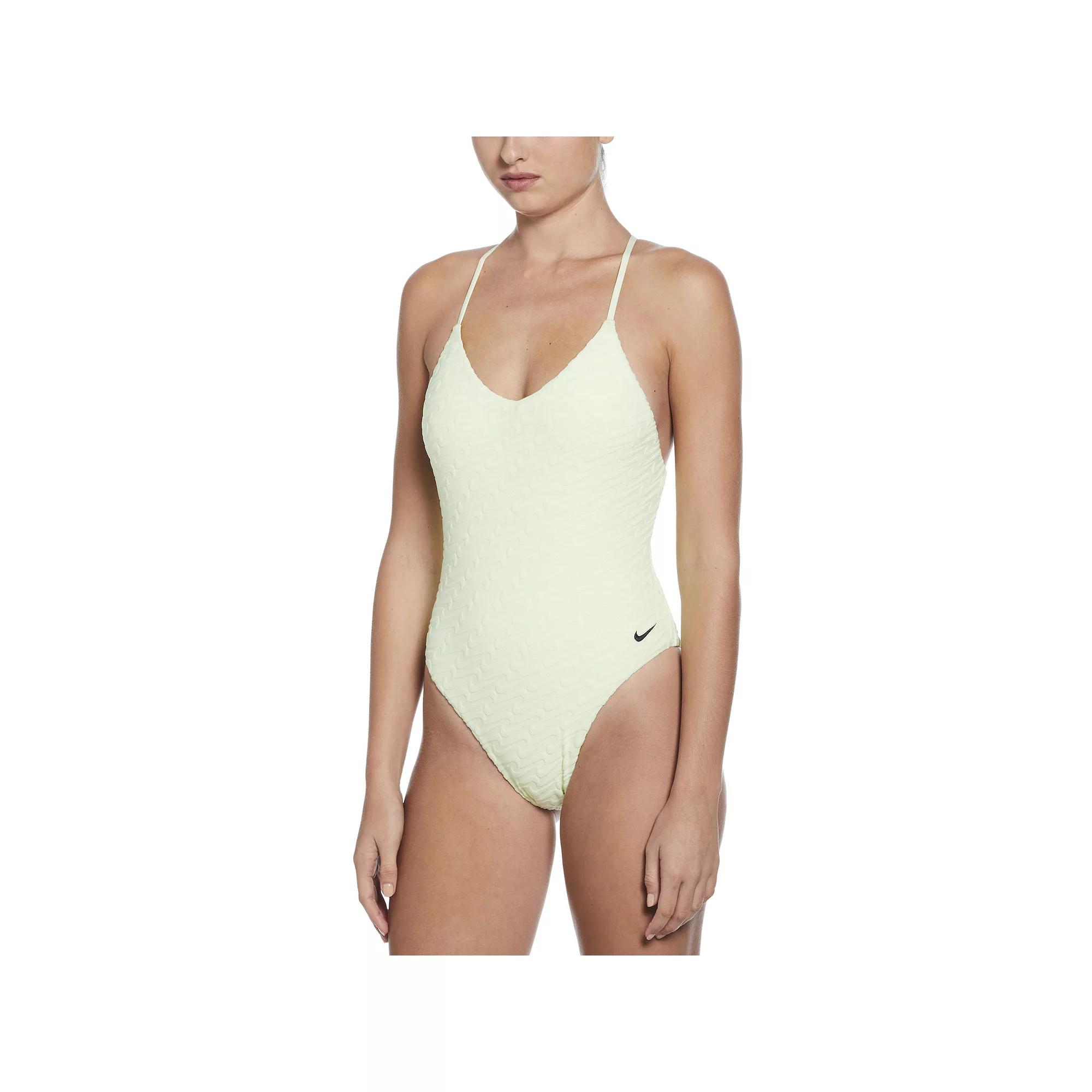 Women's Nike Swoosh Link Y-Back One-Piece Swimsuit,  Product Image