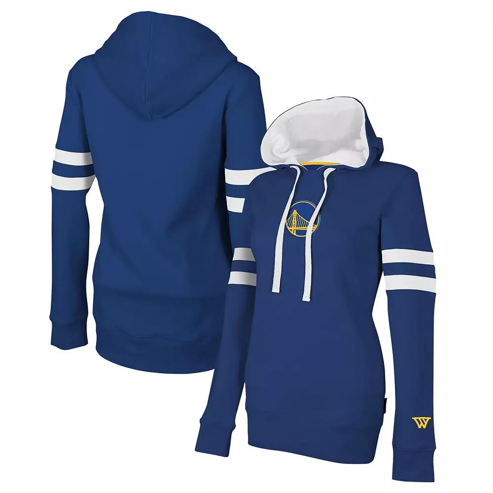 Women's Stadium Essentials Royal Golden State Warriors Road Game Pullover Hoodie,  Product Image