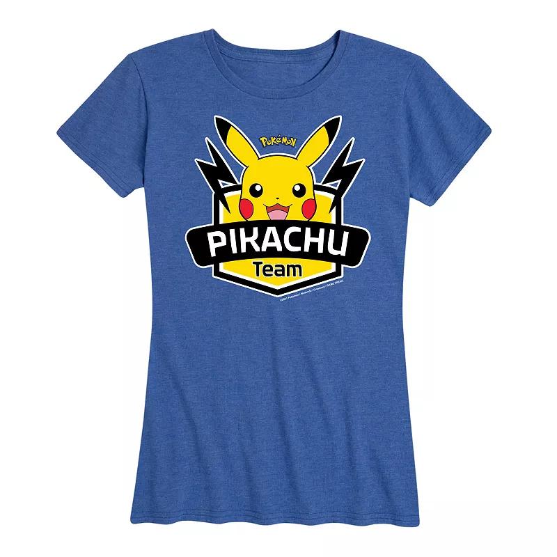 Women's Pokemon Team Pikachu Graphic Tee,  Product Image