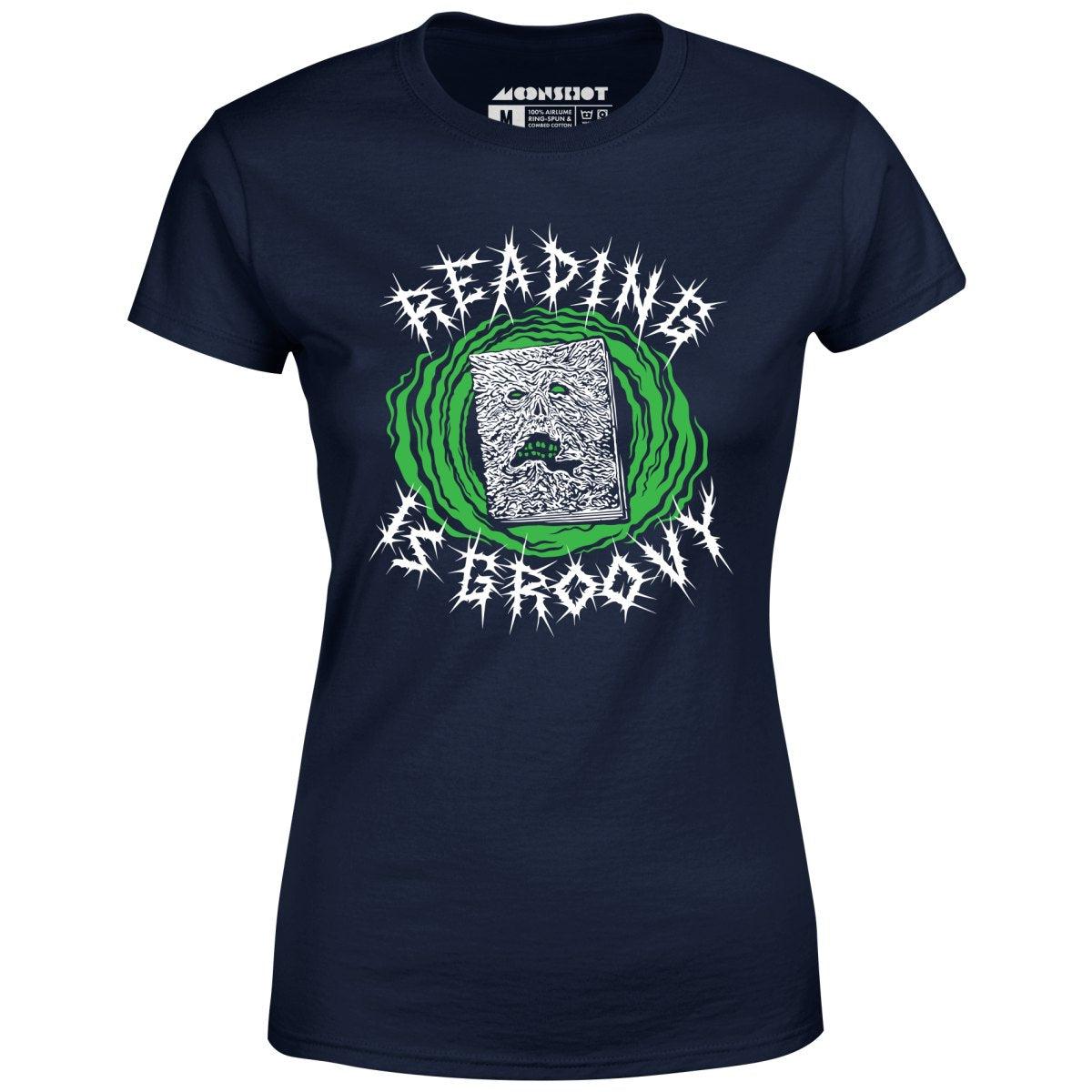 Reading is Groovy - Women's T-Shirt Female Product Image