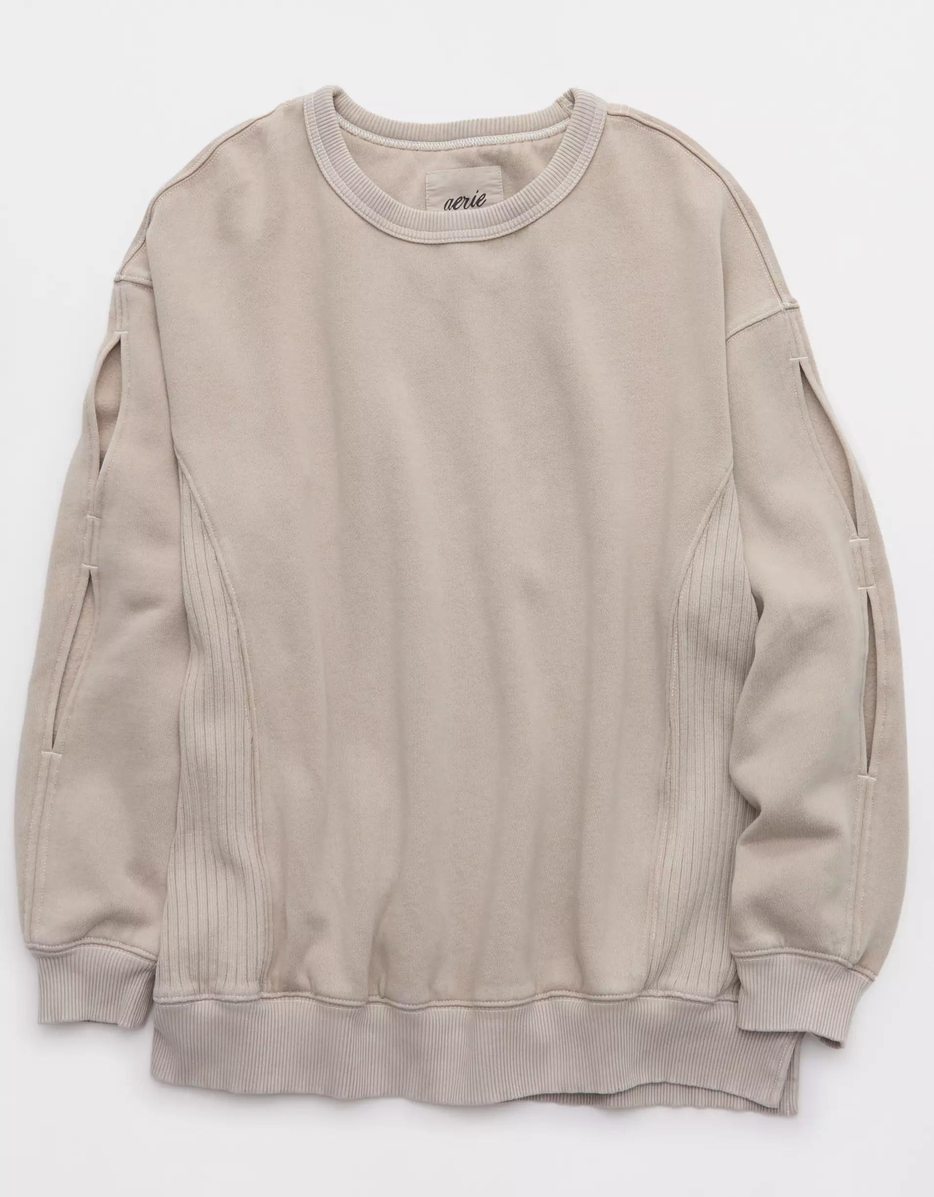 Aerie Très Chic Keyhole Sweatshirt Product Image